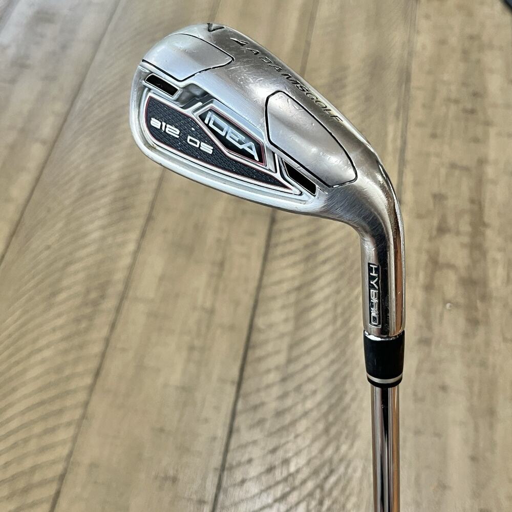 Adams IDEA a12 OS Single 7 Hybrid Iron RH Stiff-Flex Steel Shaft 37.5"